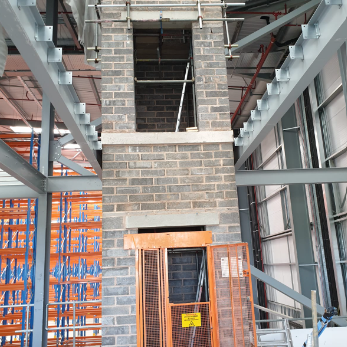 Completed Lift Shaft
